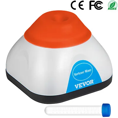 VEVOR Mini Vortex Mixer 6000rpm Lab Touch Mode Paint Mixer Shaker Laboratory • $59.99