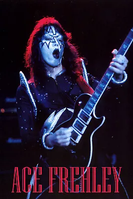 Kiss Poster Image Live Ace Frehley Dressed To Kill Era 1974 18x24 • £44.64