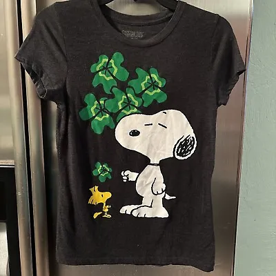 Officially Licensed Peanuts Snoopy And Woodstock St. Patrick’s Day T-shirt Xlg • $18.99