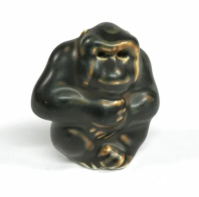 Royal Copenhagen Sung Glazed Monkey Chimp Gorilla Stamped Knud Kyhn 20219 • £35