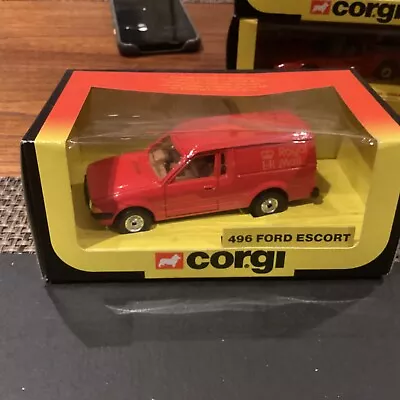 £10 • Buy Corgi 496 - Ford Escort Van  - Royal Mail