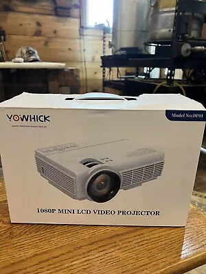 Yowhick 1080P Mini LCD Video Projector • $10