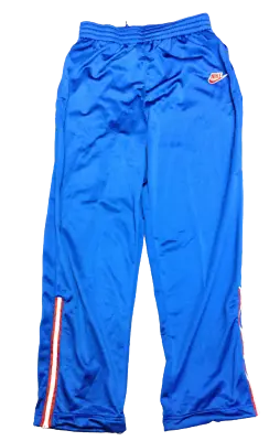 Mens Nike Vintage 2003 Basketball Pant 136894 401 Blue Red White Sweat Pants  • $59.99