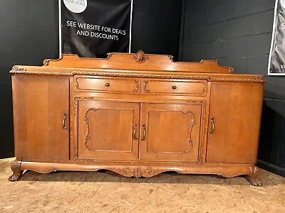 £150 • Buy Can Deliver Vintage French Oak Dresser Sideboard Chiffonier Farmhouse