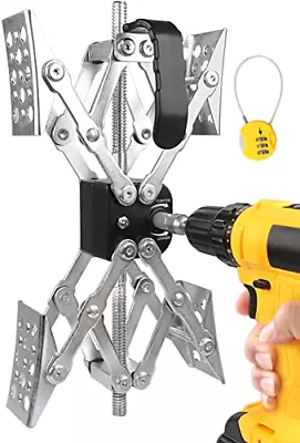 $62.21 • Buy Maxchock X-Shaped RV Stabilizer Wheel Chock Allow Drill Adjust Dual Axel RV Tire