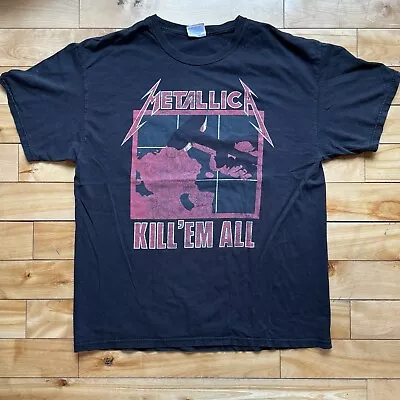 Metallica Kill ‘Em All T-Shirt Large 2007 - Double Sided • $29.99