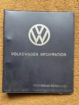 Volkswagen Promo Beetle Transporter Camper Van Service Parts Manual T 1 2 3 VW • $149.20