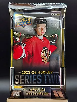 2023-24 Upper Deck Series 2 Hockey Base Card #251-450 Complete Your Set You Pick • $0.99