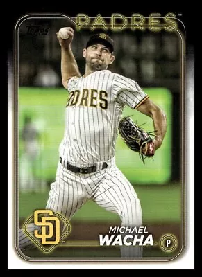 (10) 2024 Topps Series 1 MICHAEL WACHA Base Card Lot (x10) Padres #245 • $1