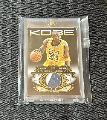 2012 Panini Kobe Anthology Game Used Team USA Jersey Patch /8 SSP • $625