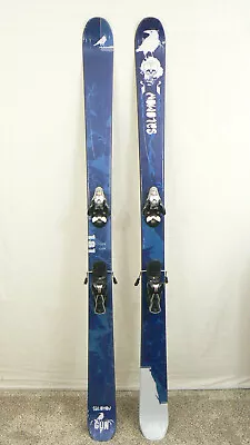 181 Cm SALOMON GUN 99 Twin Tip Freestyle Big Mountain Powder Skis W/ S914 Bdngs • $329