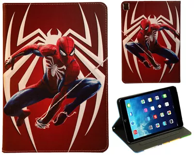 £19.99 • Buy For IPad Mini 1 2 3 4 5 Spider-Man Superhero Avengers Web New Smart Case Cover