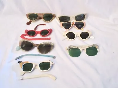 8 PAIRS VINTAGE SUNGLASSES CHILDREN'S Willson Disney Rabbit Pooh Pistols AS IS • $24.95