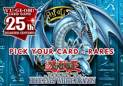 PICK YOUR CARD: Yu-Gi-Oh! TCG - LOB 25th Anniversary Edition - Rares • $2