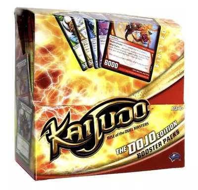 KAIJUDO TCG! THE DOJO EDITION 1st Edition BOOSTER BOX FACTORY SEALED BRAND NEW • $66.13