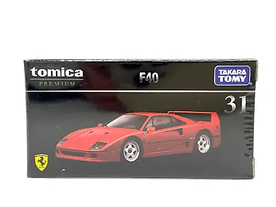 UK Stock - Tomica Premium 31 Ferrari F40 (1:62) (Tomica) Takara Tomy • £9.66