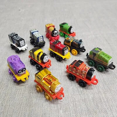 Thomas The Train & Friends Minis 2014 By Guillane Lot Of 10 + Gold Thomas  • $14.99