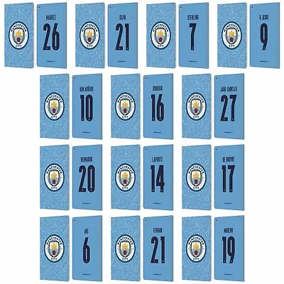 Man City Fc 2020/21 Players Home Kit Group 1 Leather Book Case For Amazon Fire • £19.95