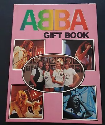 VINTAGE 1970s ABBA GIFT BOOK Hardcover Music Memorabilia  • $20