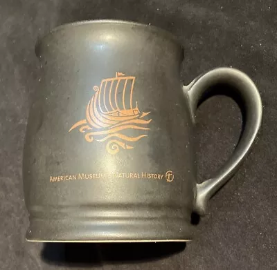 Metropolitan Museum Of Natural History Viking Ship Coffee Mug NWT Last Time List • $14.99