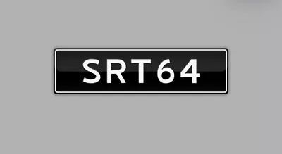 “ SRT 64 “ Vic Personalised Number Plates Jeep Grand Cherokee/Dodge 300c • $800