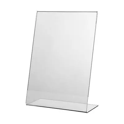 10 X A4 Acrylic Poster Menu Holder Single Sided Display Stand • £34.75