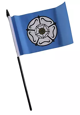 Yorkshire County Civil Small Hand Flag (6  X 4 ) - LAST FEW • £4.21