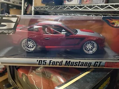 Hot Wheels G Machines 2005 05 Ford Mustang GT 1:18 Scale Red • $299.99