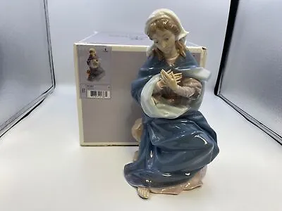 Lladro 1400 Series NATIVITY VIRGIN MARY #1387 With Original Box • $365.49