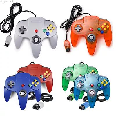 Classic N64 Controller  Wired N64 Upgraded Joystick For N64 Video Game Console • $27.98