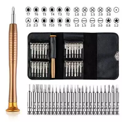 25 In 1 Pro Repair Tool Screwdriver Kit For Macbook Air Pro Smart Phones PSP PC • $5.49