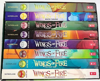 Wings Of  Fire  Boxed Set  Books 1-8 The  First Eight Box  Set  Like New • $40.95