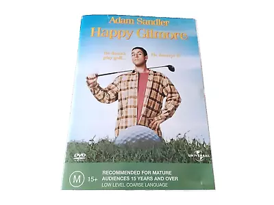 Comedy Adam Sandler Happy Gilmore DVD Movie Region 4 PAL 2003. • $5.99