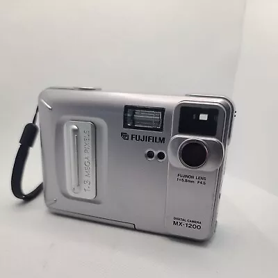Fujifilm MX 1200 1.3MP Digital Camera With Memory Card. (Parts Only) • $8.74