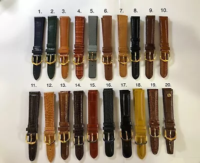 Genuine Leather Watch Band 16mm • $5.39