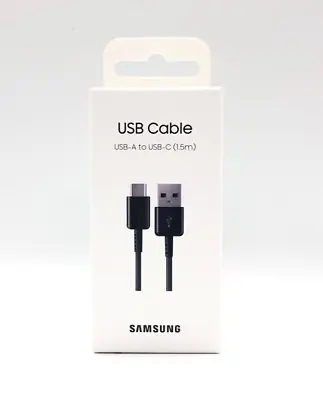 Original Samsung Type USB-A To USB-C Fast Charger Data Sync Official Lead Sealed • £9.99
