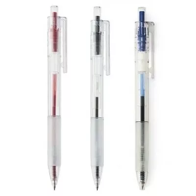 Muji Rubber Grip Polycarbonate Ballpoint Pen 0.7mm (Color Select) • £1.93