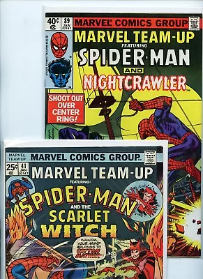 Marvel Team-Up #41 And #89 Marvel Comics Lot Of 2 Books • $17