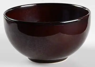 Crate & Barrel Mahogany Cereal Bowl 6141098 • $29.99