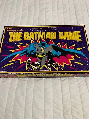 Vintage Batman 1989 Board Game • $18