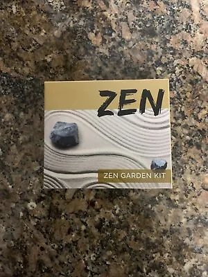 New In Box Desktop Mini Zen Garden Kit Great Stress Relief • $4