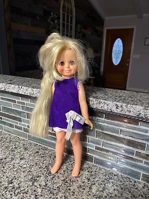 Chrissy Cousin Velvet 1970 American Fashion Doll GH-15 Growing Hair Ideal Toy • $18