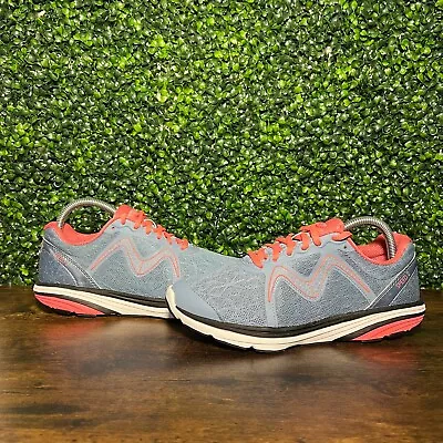 MBT Speed 2 Coral Blue Lace-Up Sneakers Women Size 8 Lightweight Running Shoes • $69