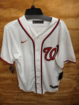 $34.98 • Buy Nike Juan Soto #22 Washington Nationals White Jersey Men's Medium NWT