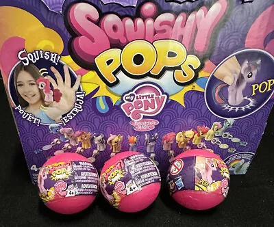 My Little Pony Set Of 3 Surprise Fashems Squishy Pops • $19.99