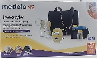 Medela Freestyle Double Electric Breast Pump Deluxe Set - New  • $219.99