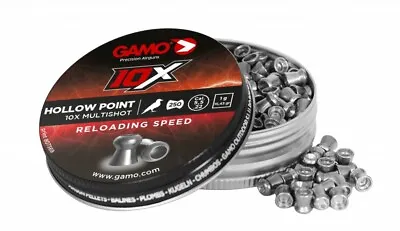 GAMO Swarm 10X.22 5.5mm HOLLOW POINT Air Gun Rifle Pistol Hunting Pellets • £8.89