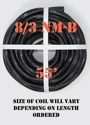 8/3 NM-B X 55' Southwire  Romex®  Electrical Cable • $136.03