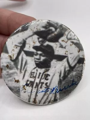 Ernest Burke Maryland Baseball Player Signed Button Pin • $30