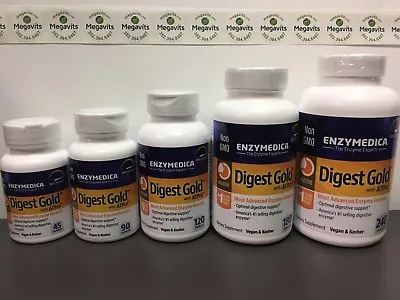 CHOOSE ONE: Enzymedica Digest Gold With ATP 45 90 120 180 OR 240 Capsules • $24.99